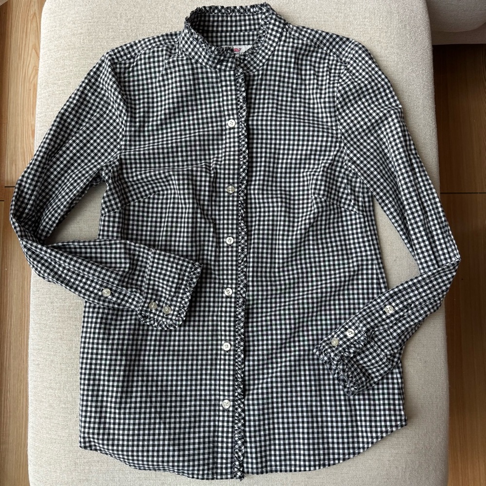 Vineyard Vines Gingham Button Down - image 1
